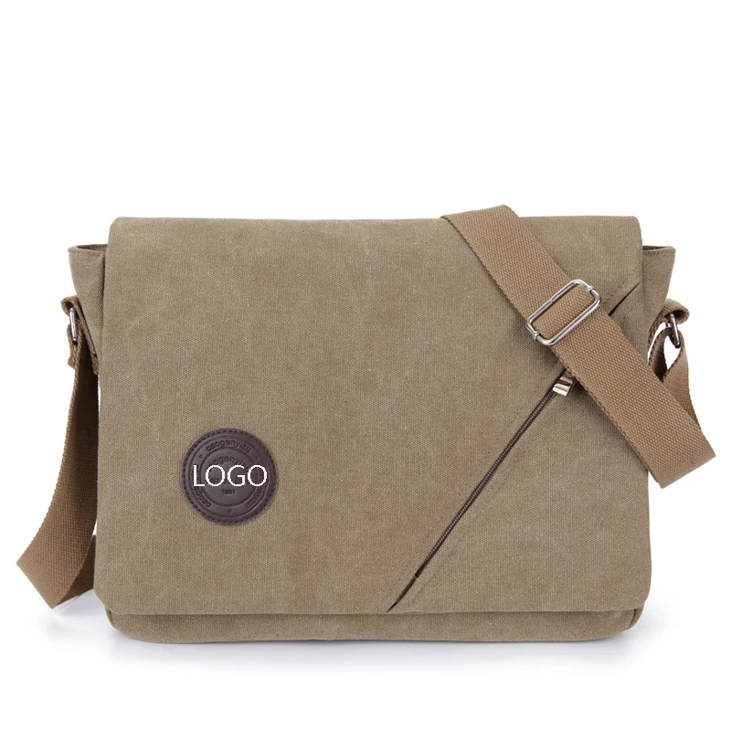 Canvas Messenger Shoulder Sling Bag 1