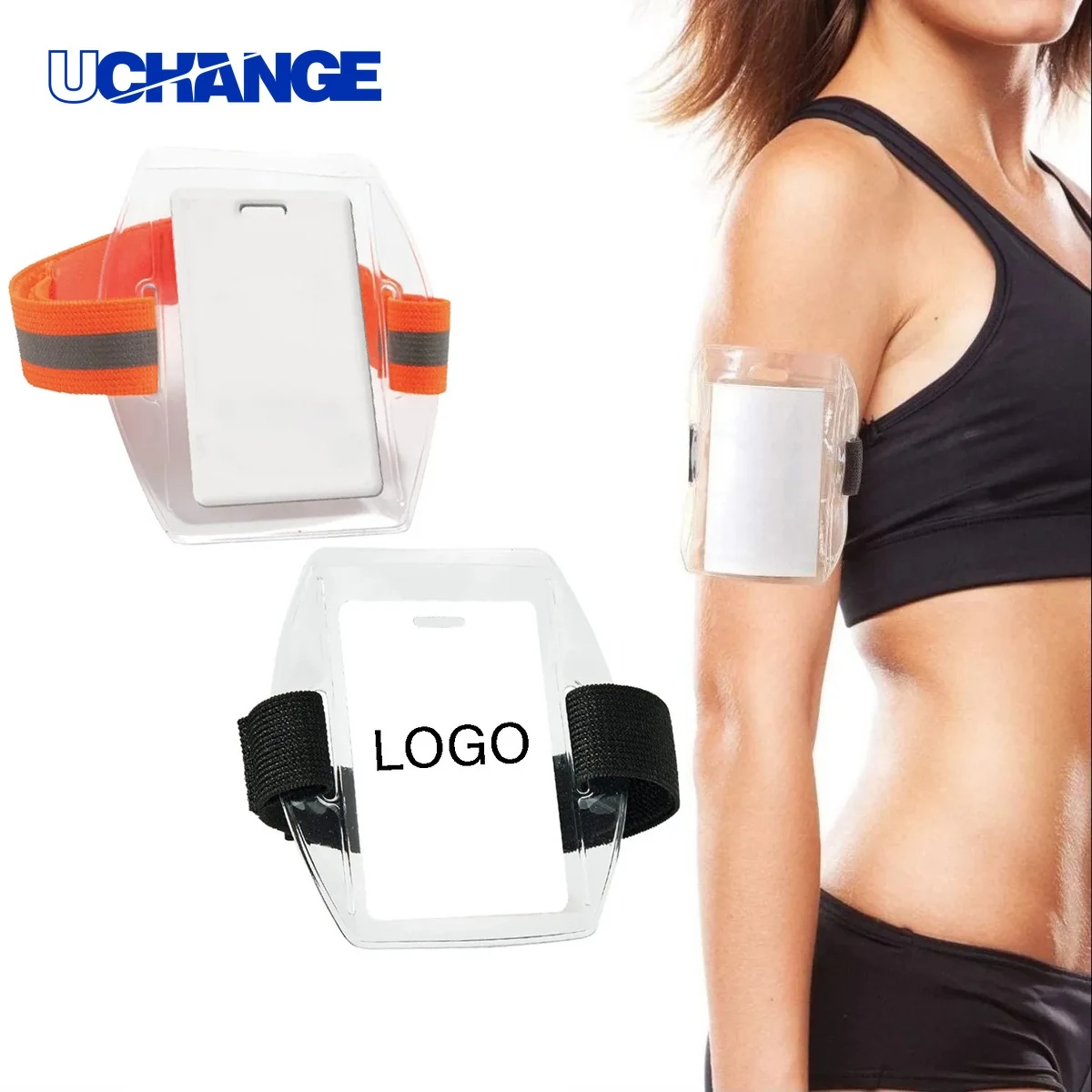 Horizontal arm waterproof card holder for Events and Outdoor Use 1
