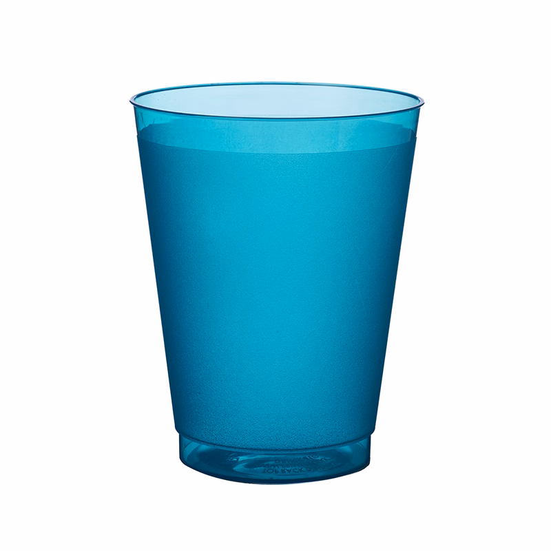 Frosted Reusable Plastic Cup, 16 oz.
