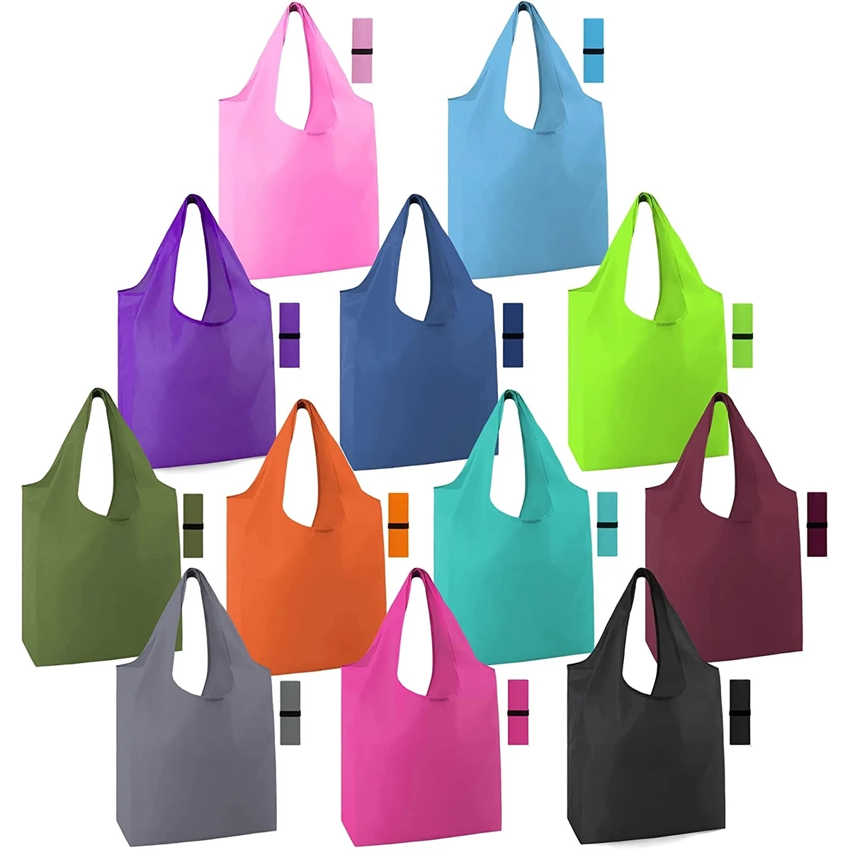 Foldable Shopping Tote Bag, custom tote bag with logo imprint 1