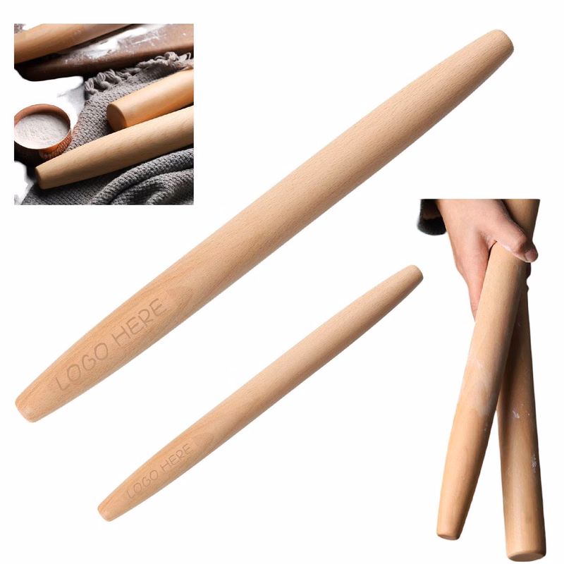 Solid wood rolling pin