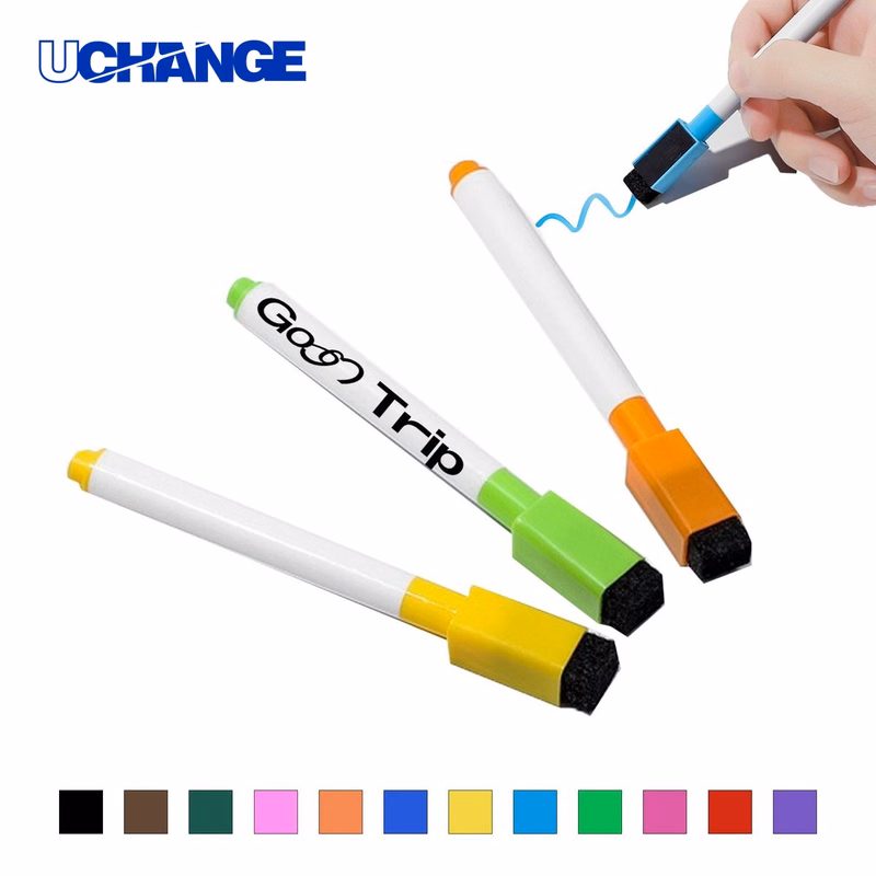 Magnetic Whiteboard Marker With Eraser Tool