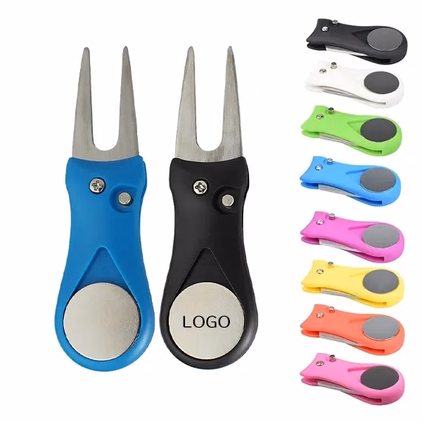 Collapsible Golf Divot Fixing Tool