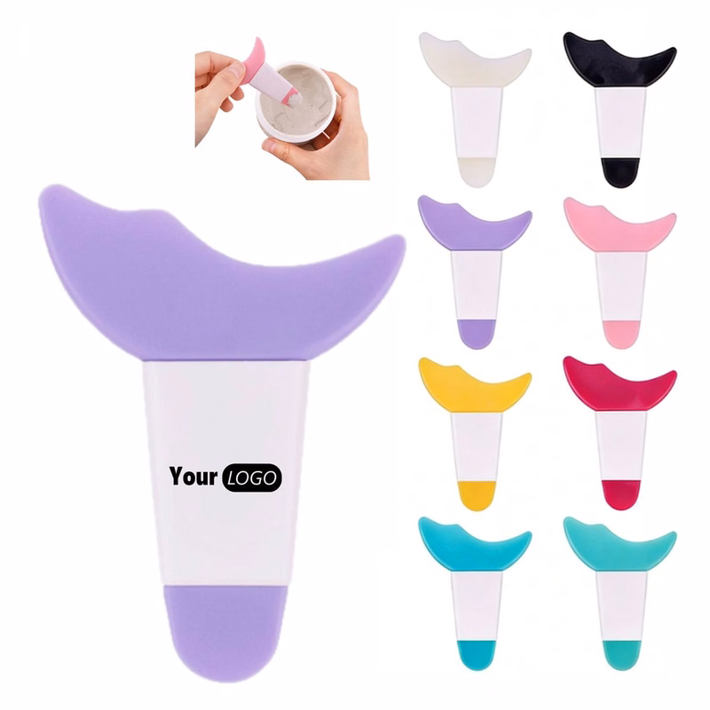 Crescent Shaped Silicone Eye Makeup Auxiliary Barrier