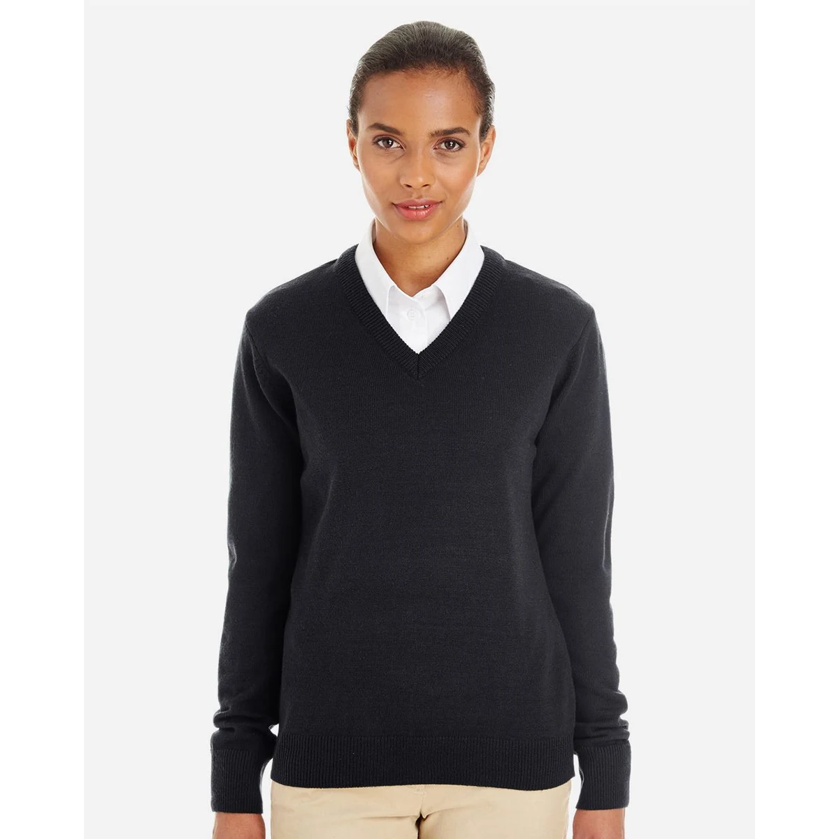 Women's Pilbloc V-Neck Sweater - M420W 1