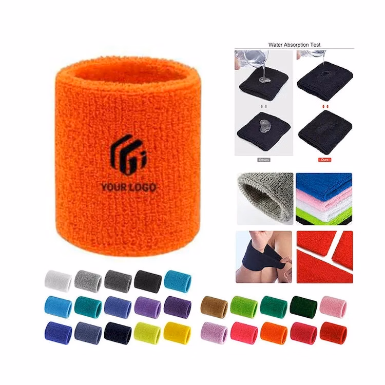 Sweat Terry Cloth Sport Wristband