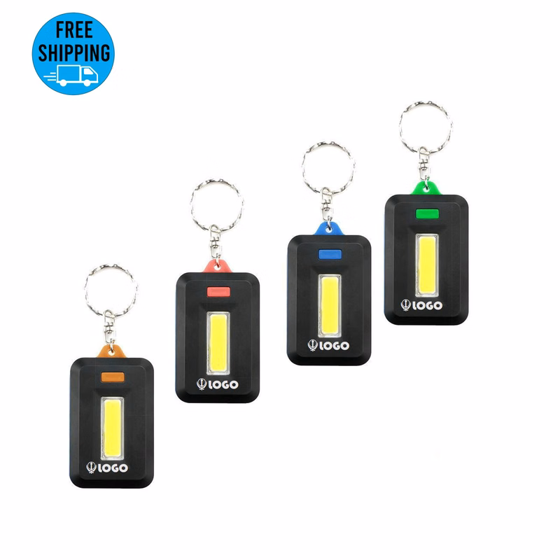 COB LED Keychain Flashlight