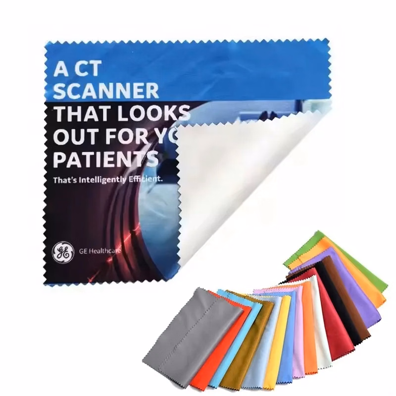 Dye Sublimation Microfiber Cleaning Cloth - 6x6
