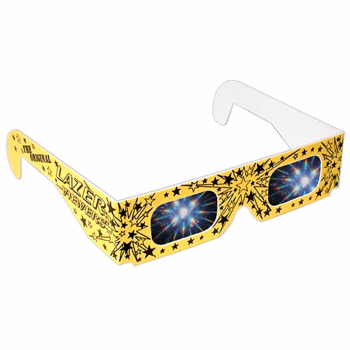 Fireworks Glasses - Lazer Viewers - Neon Frames - Stock Imprint