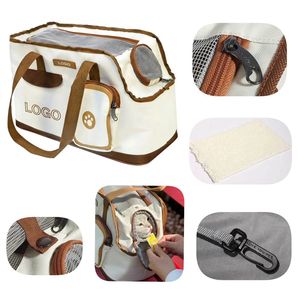 Foldable Toast Pet Backpack 1