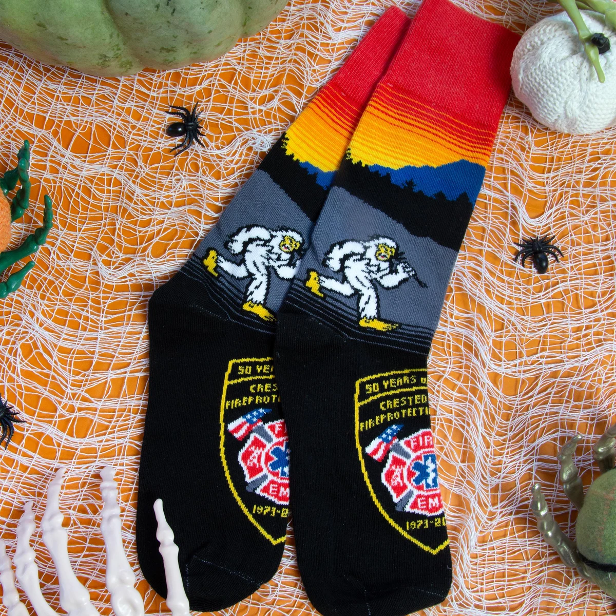 Regular Halloween Socks - Spooky Comfort for Trick-or-Treating - American Made 1