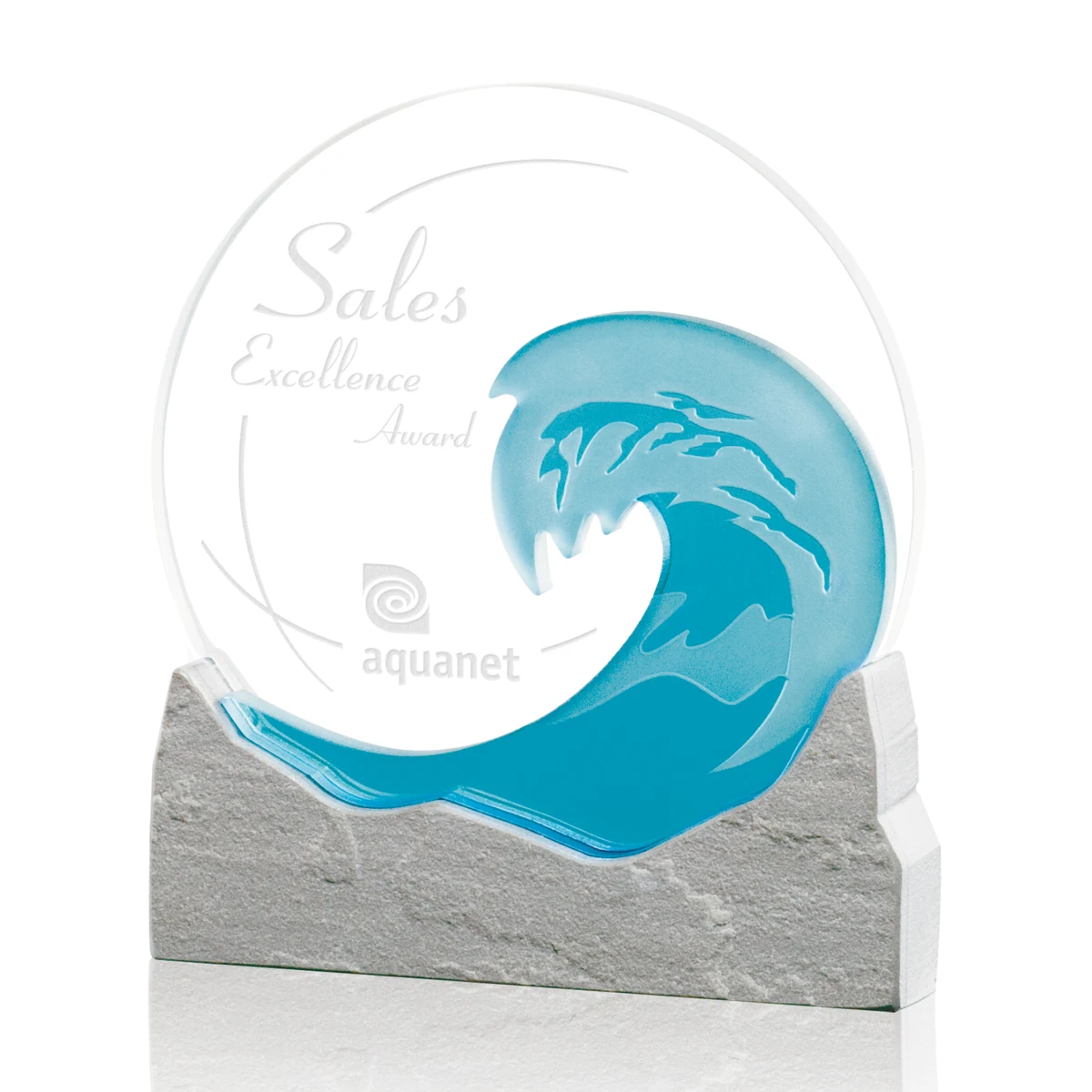 Wave Award - Starfire/Teal/Sandstone 1