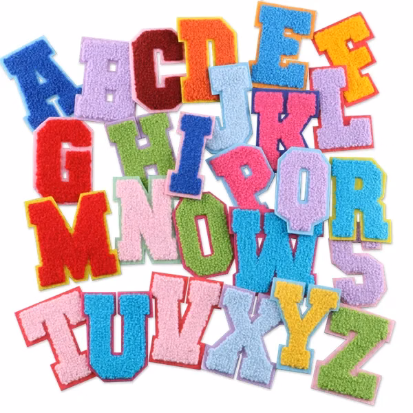 Chenille Letters