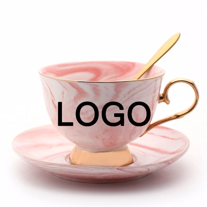 6.7 OZ. Custom Elegant Ceramic Coffee & Milk Tea Drink Cup