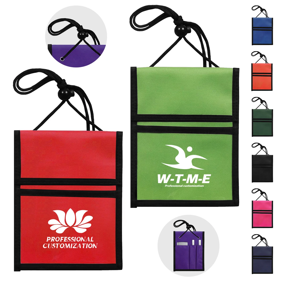 Velcro Badge Storage Bag 1