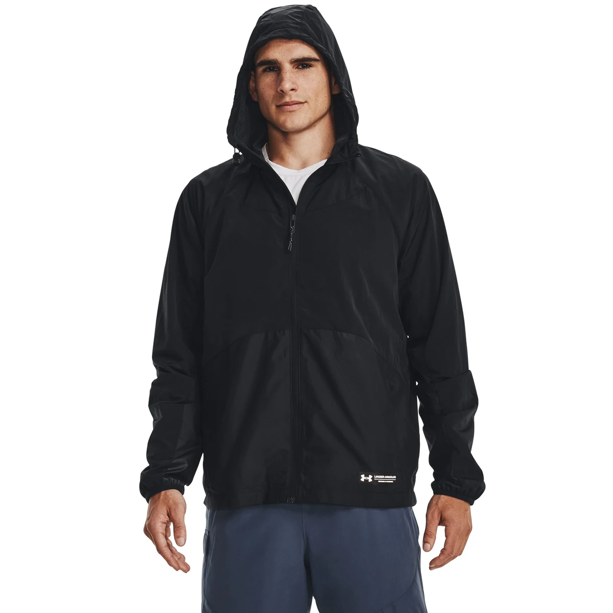 UA RUSH Woven Men's Full-Zip 1