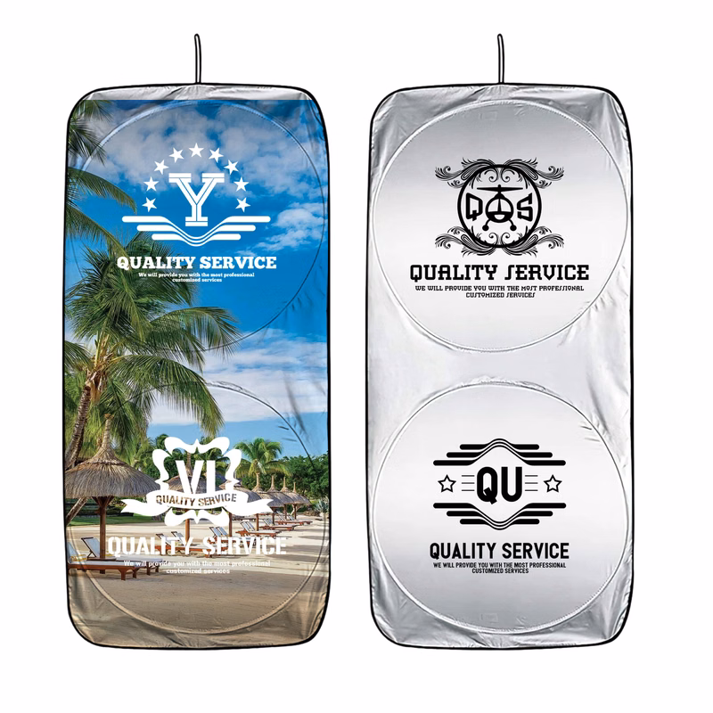 Silver-Coated Windshield Shade (59'' x 27.5'')