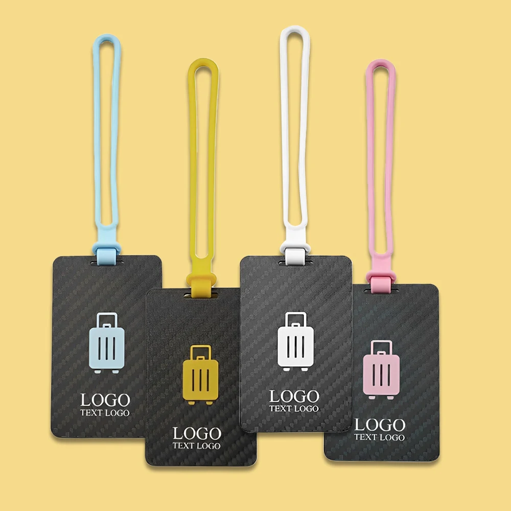Carbon Fiber Luggage Tag 1