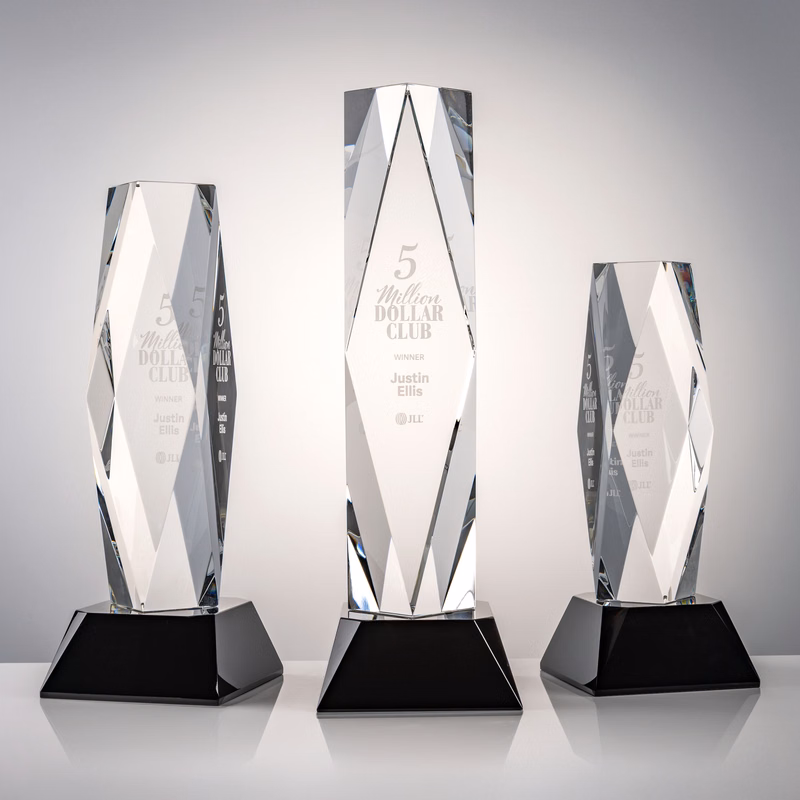 President Award on Base - Black