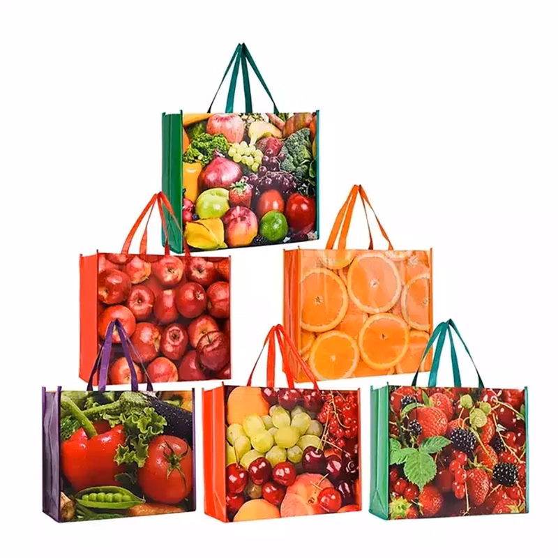 Laminated Non-Woven Reusable Tote Bags