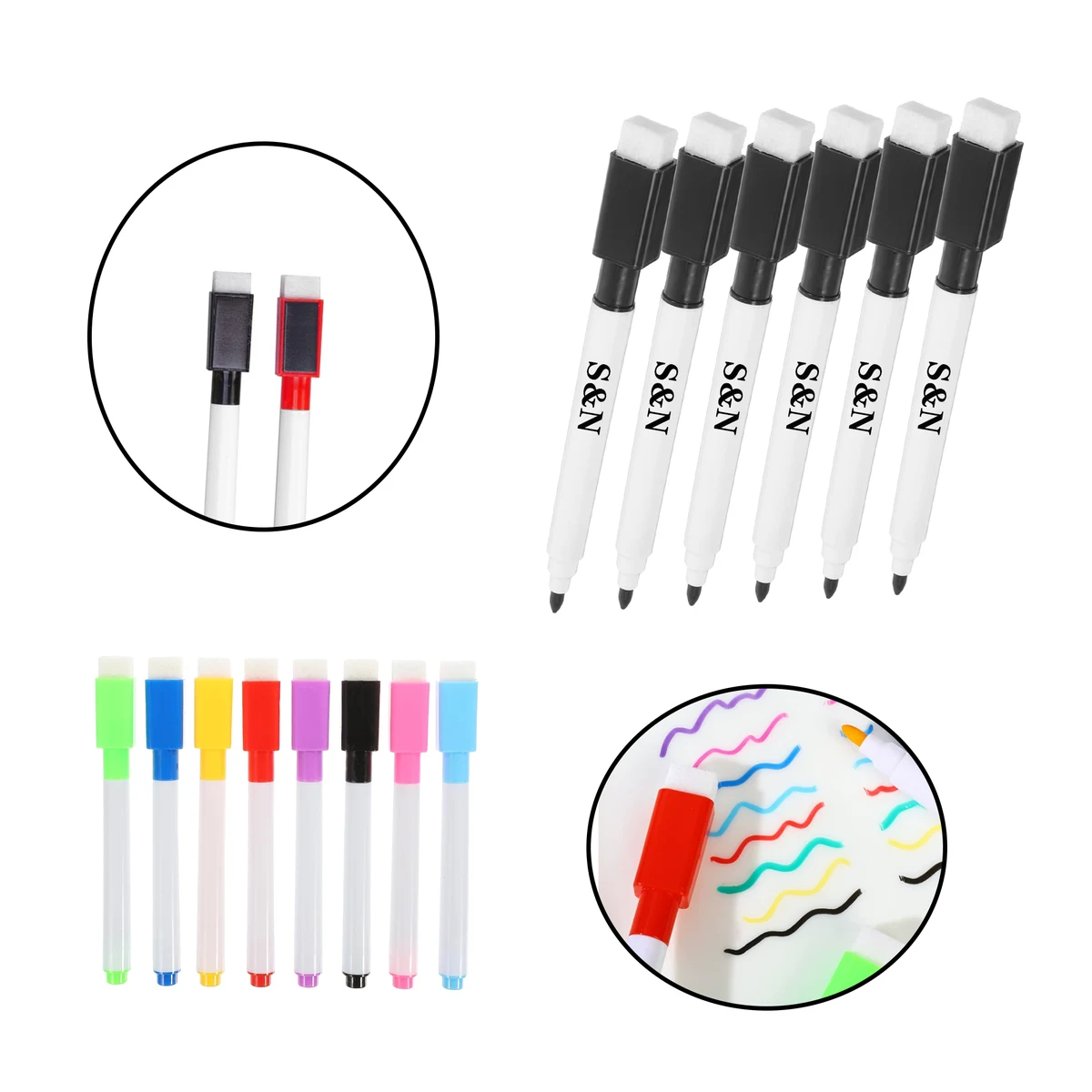 Erasable Whiteboard Markers For Office And Home Use 1
