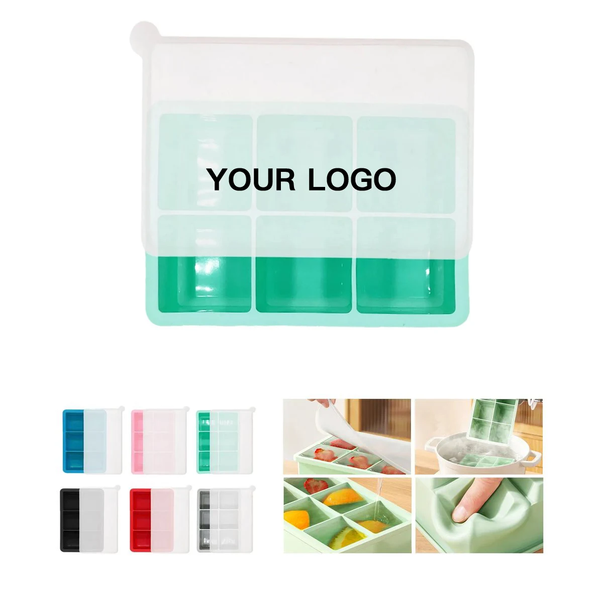 Kitchen Ice Tray with Easy Release Design 1
