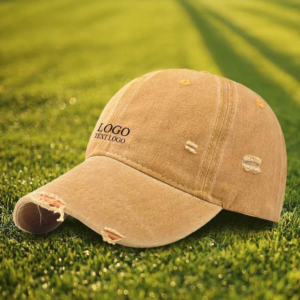 Ripped Distressed Custom Hat 1