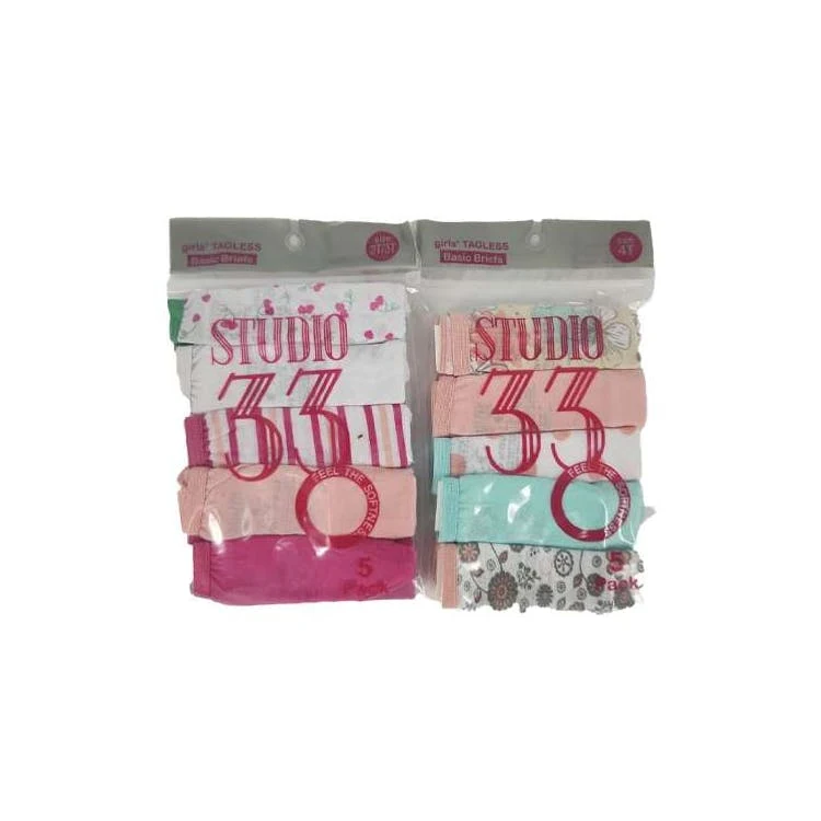 Toddler Girls' Panties Assorted Large 5pk 1