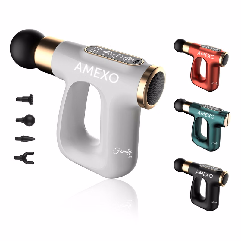 Massage Gun with 4 heads
