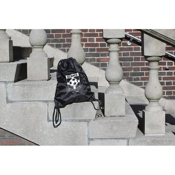 Custom Drawstring Backpack - Silk Screen 1