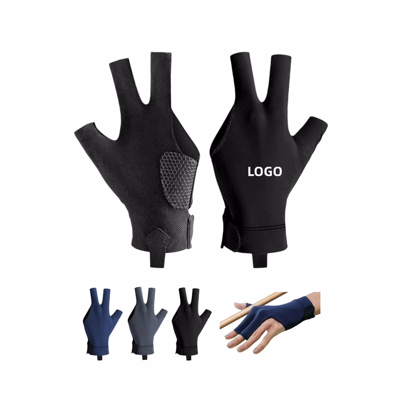 Breathable Lycra Billiards Glove With Grip