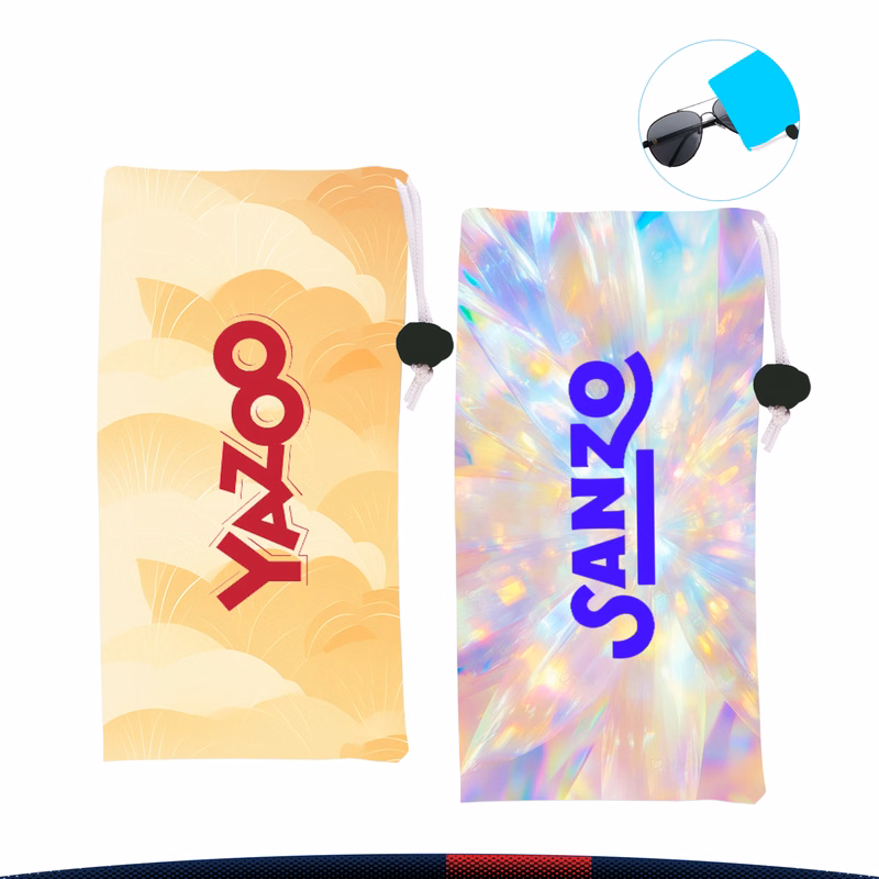 Raypact Dye-Sublimated Microfiber Sunglass Pouch