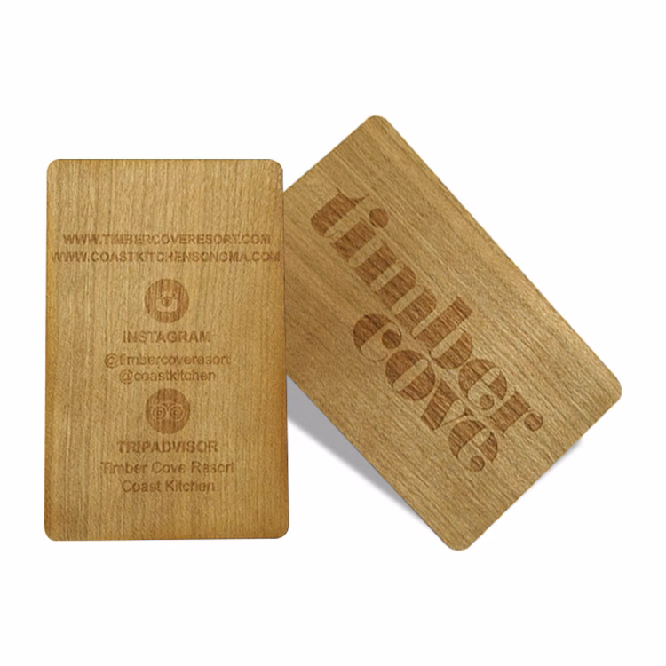 Wooden Hotel / Business Card