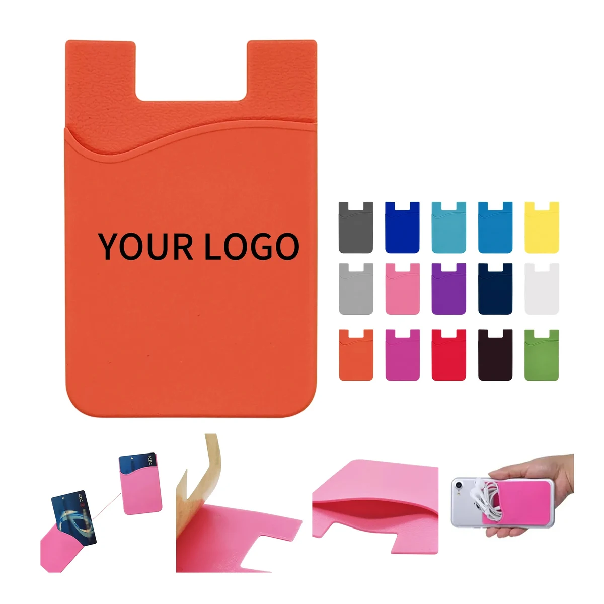 Cell Phone Card Holder 3.4x2.2 1