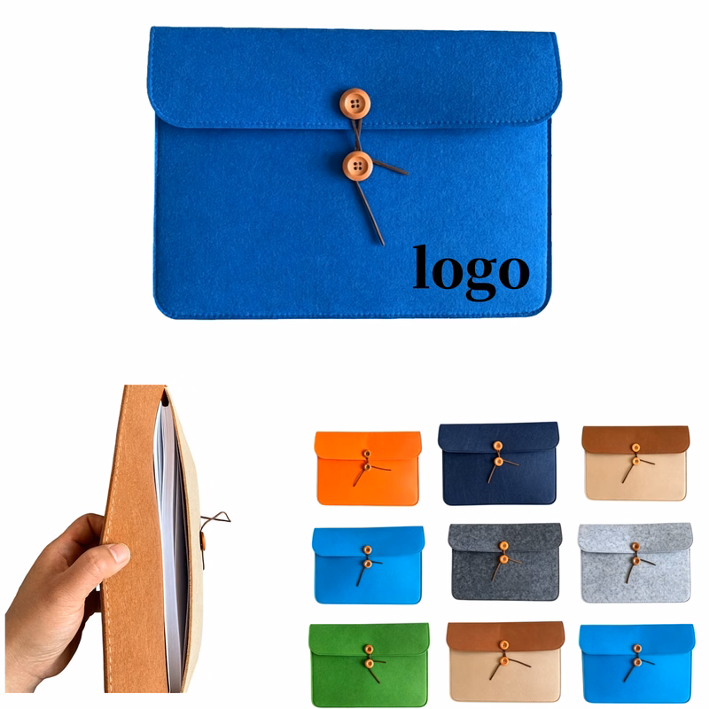 Felt Document Envelope Pouch