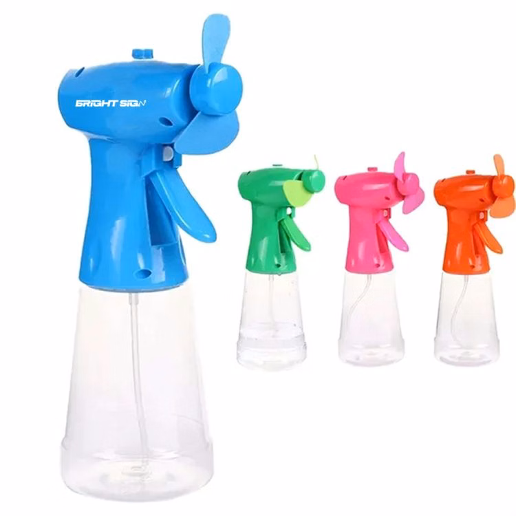 Portable Handheld Water Misting Fan with Soft Blades