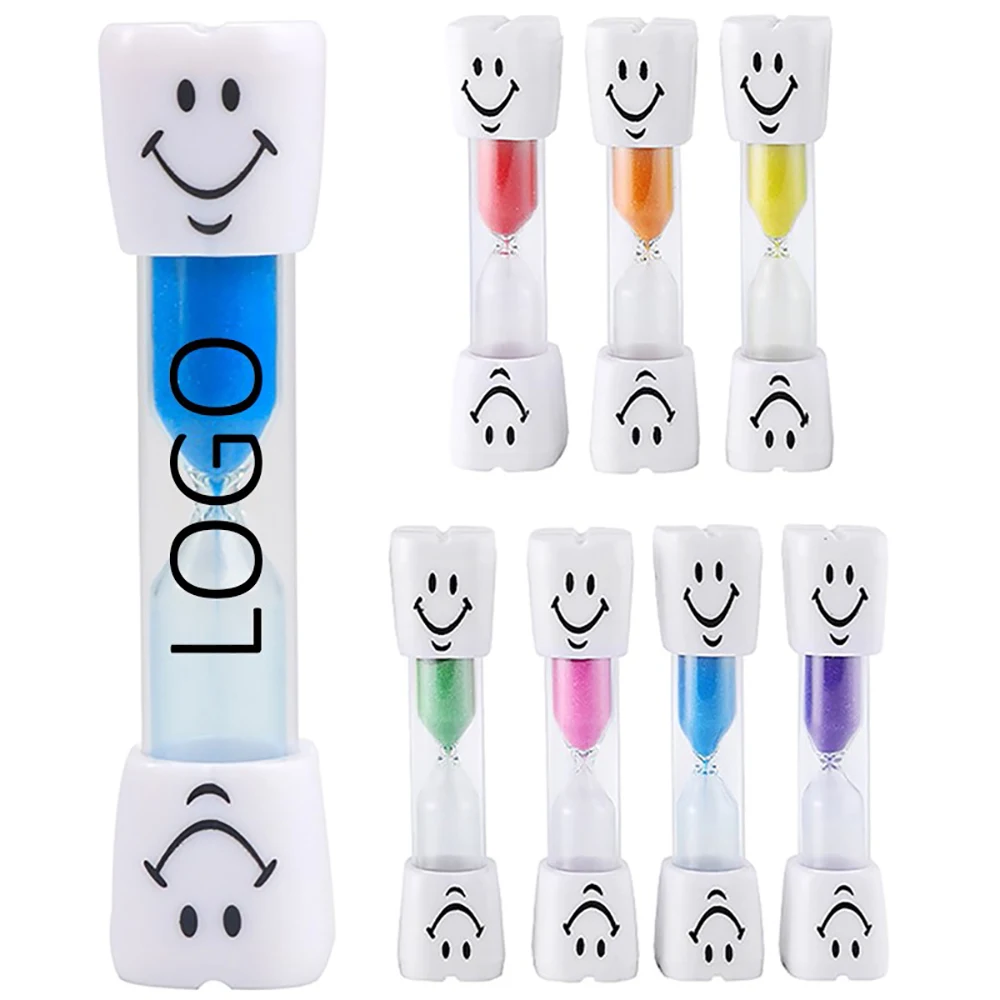 3 Minutes Smiley Face Mini Hourglass Sand Timer 1
