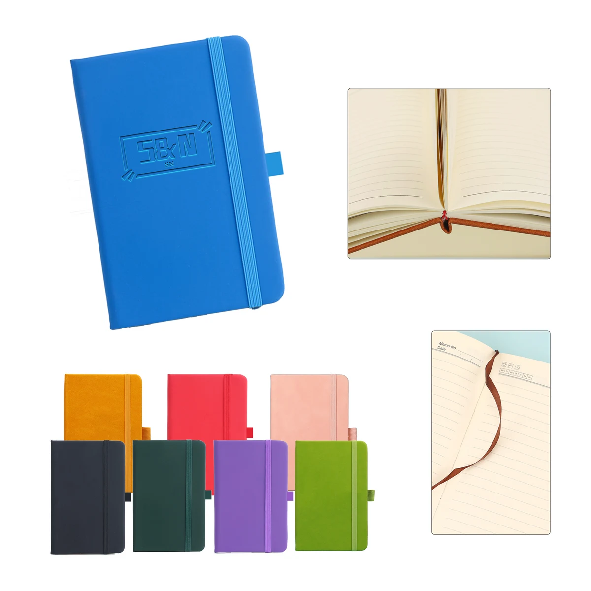 A6 Portable Pocket Notebook With Shoulder Strap 1