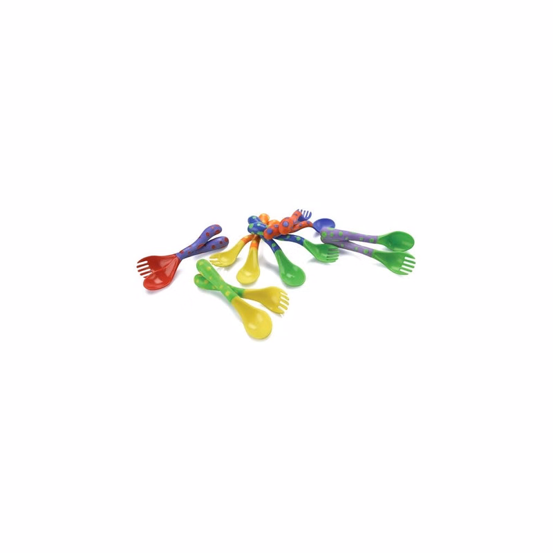 Nuby Spoon and Fork Sets - 4 Pack
