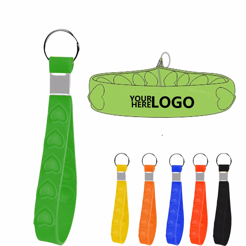 Stress-Relief Silicone Keychain