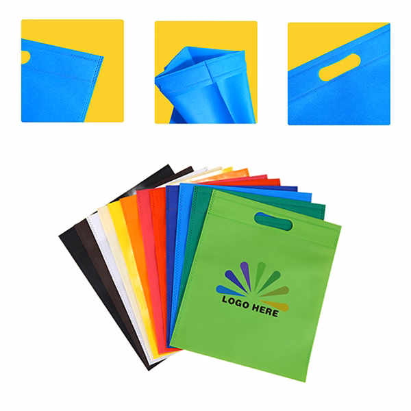 MOQ50 Promotional Nonwoven Heat Seal Reusable Tote Bag