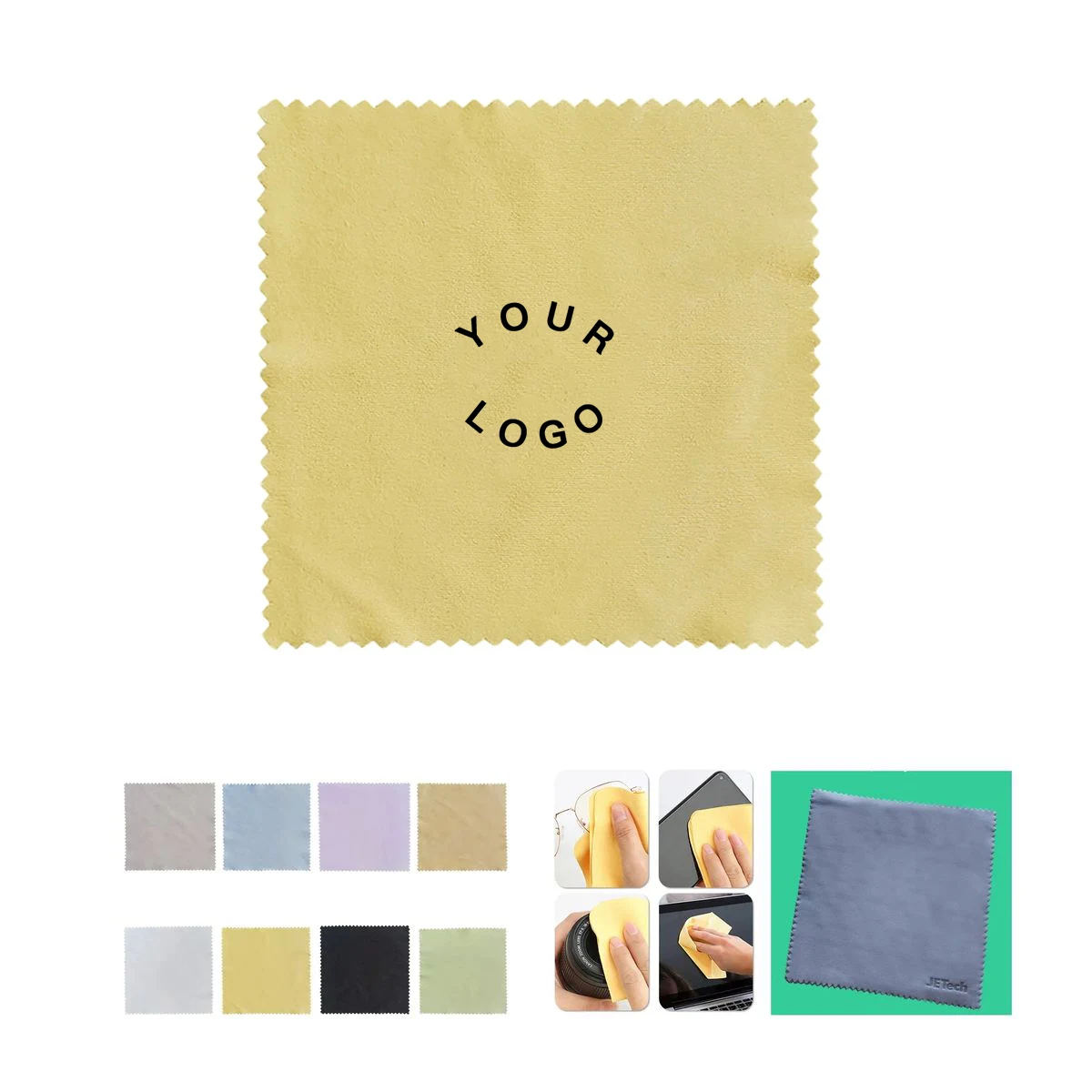 Suede Microfiber Cleaning Cloth for Glasses and Screens 1