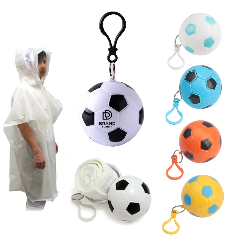 Ball Game Fans Disposable Rain Poncho 1