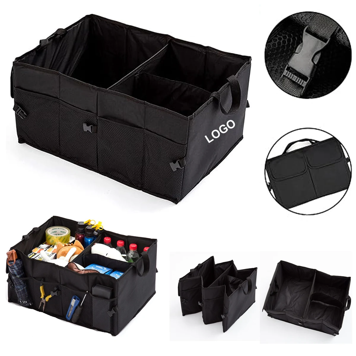 Car Trunk Organizer Foldable Storage Box 1