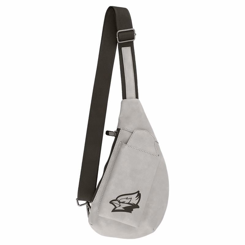 Crescent Bag - Creekside Collection in Light Gray