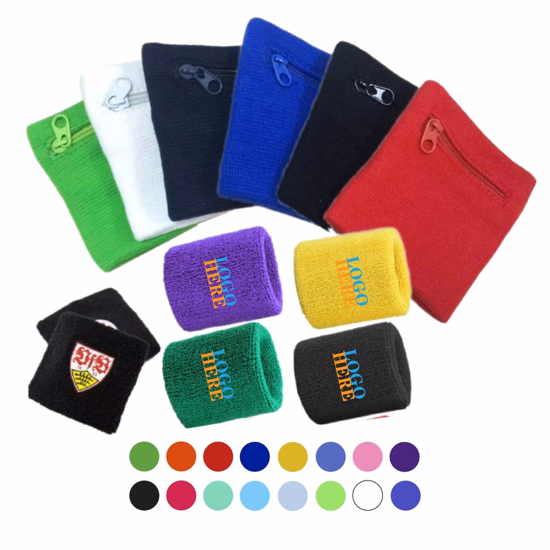 Full Color Wrist Wallet Pouch with Zipper