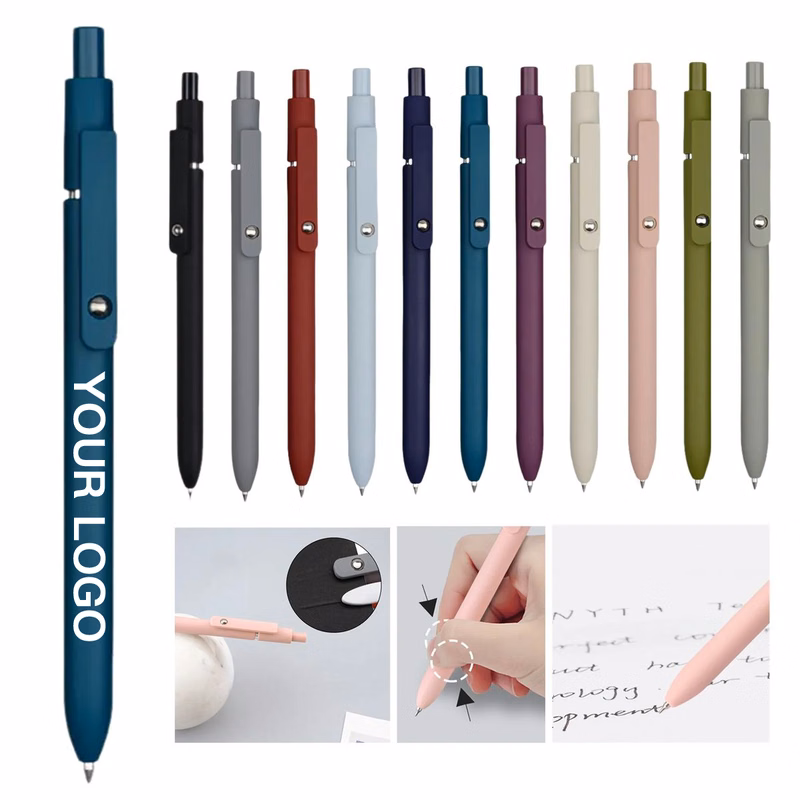 Plastic Ballpoint Pen with Smooth Writing Tip