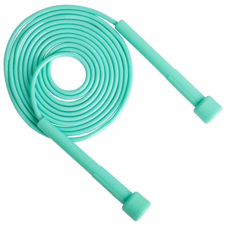 Adjustable Length Custom Logo Weighted Speed Pvc Skipping Jump Rope For Fitness Exercise