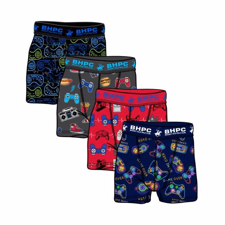 Boys Boxer Briefs - Size 4-18 4pk