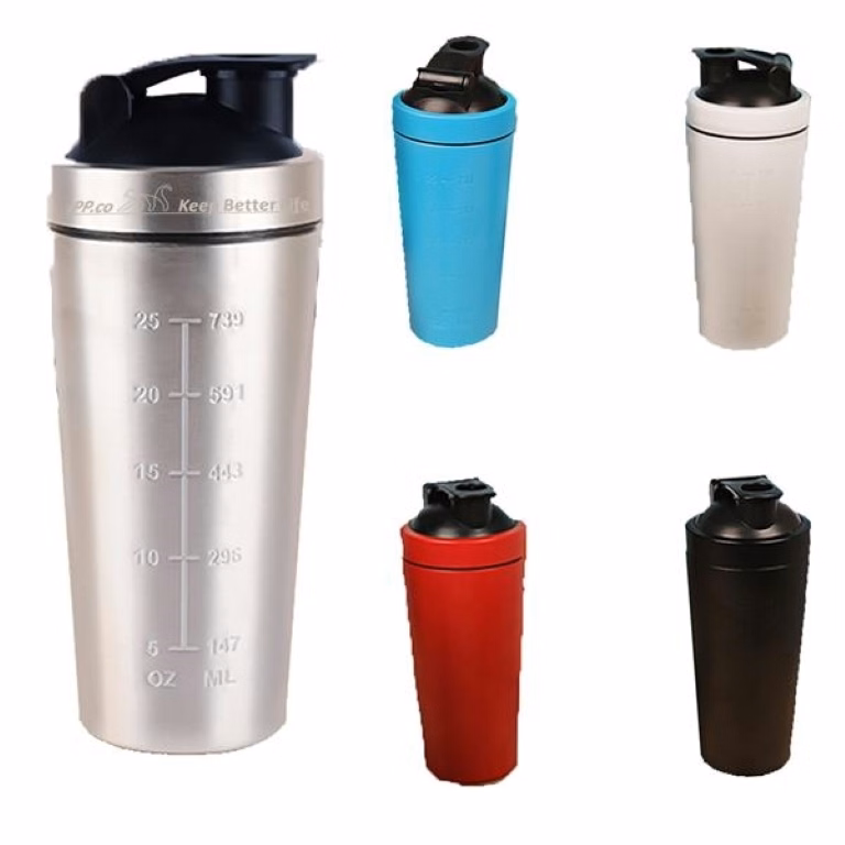 Classic Insulated Stainless Steel Shaker Bottle for Protein